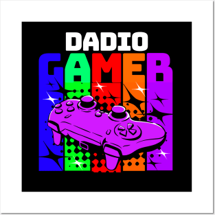 Dadio Gamer Dad Posters and Art